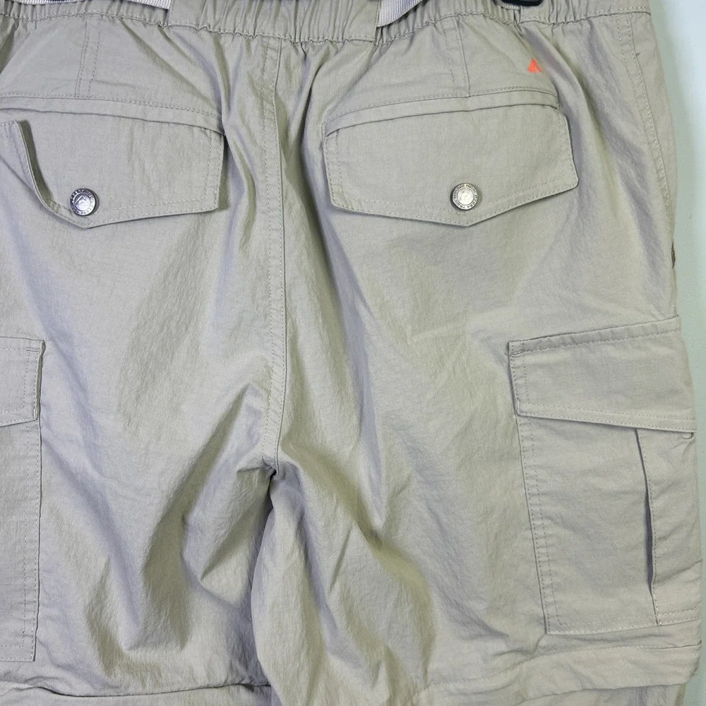 Men's Convertible Outdoor‎ Pants Zip-Off Hiking Utility Pants To Shorts Size 36
